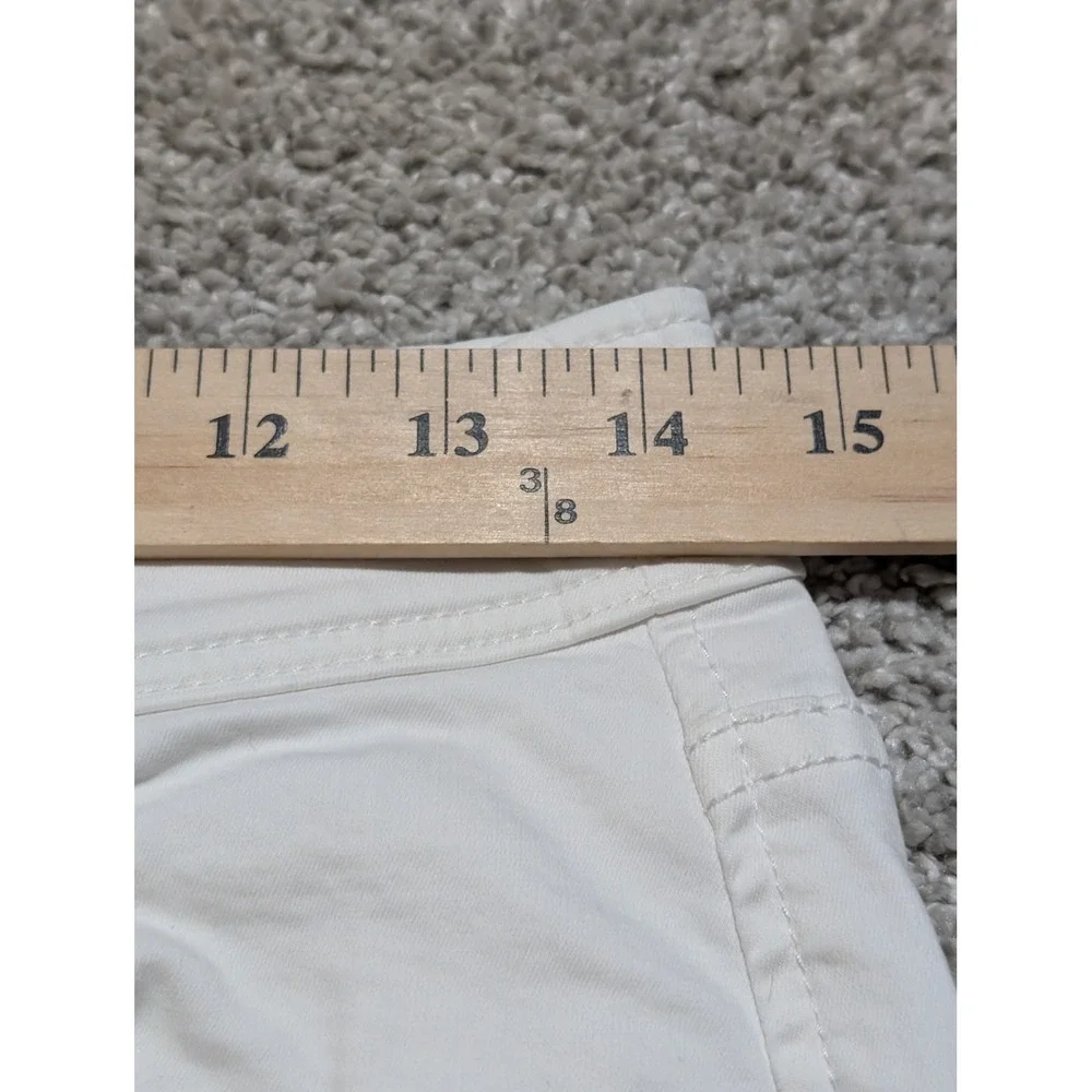 Tommy Bahama Shorts Women 4 White Bermuda 191-TW110609 Cotton Stretch Coastal - Picture 5 of 8